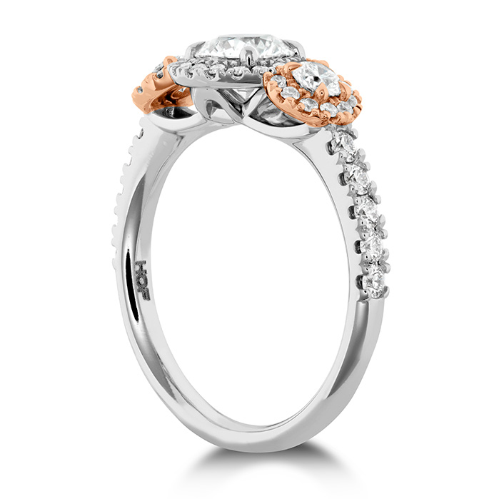 Integrity HOF Three Stone Engagement Ring