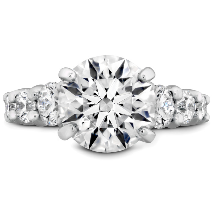 The Verona Diamond Ring in Platinum