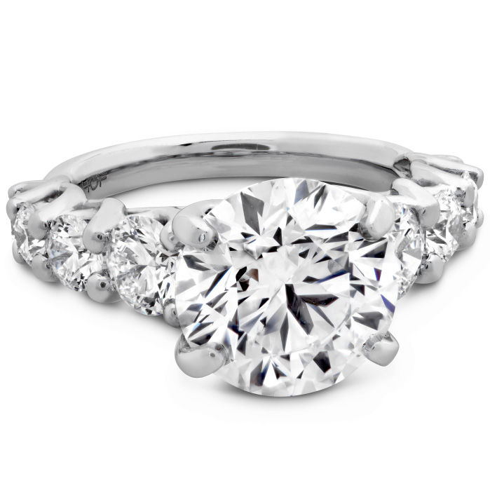 5.42 ctw. The Verona Diamond Ring in Platinum